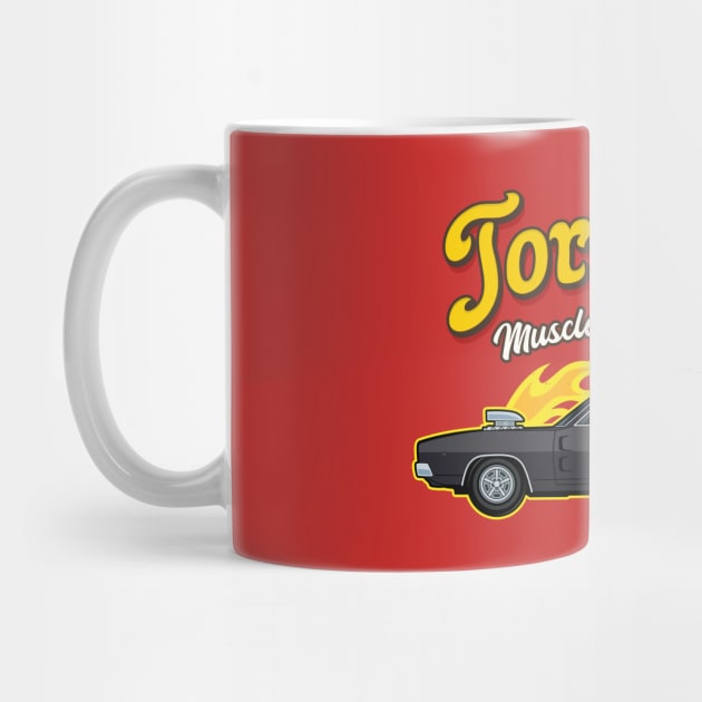 Torettos Muscle Car Garage by SunsetSurf